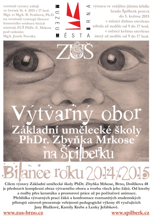 Plakát VO ŠPILBERK 2015